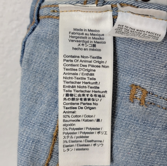 Madewell Retro Flare Jeans in Norwich Light Wash Raw Hem Size 30, 24” inseam 177 - Picture 8 of 9